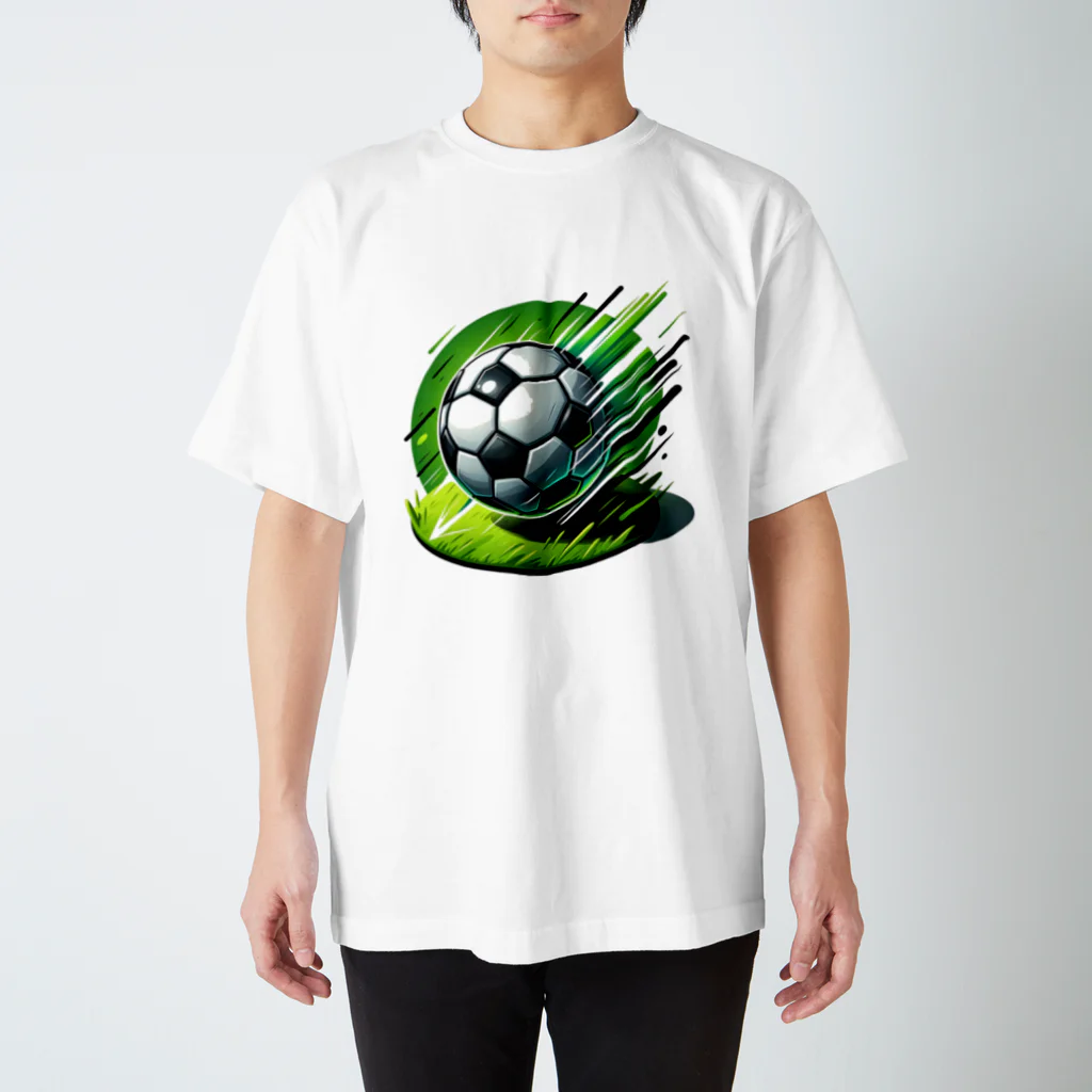 jmjmjmのサッカー好きアイテム！ スタンダードTシャツ