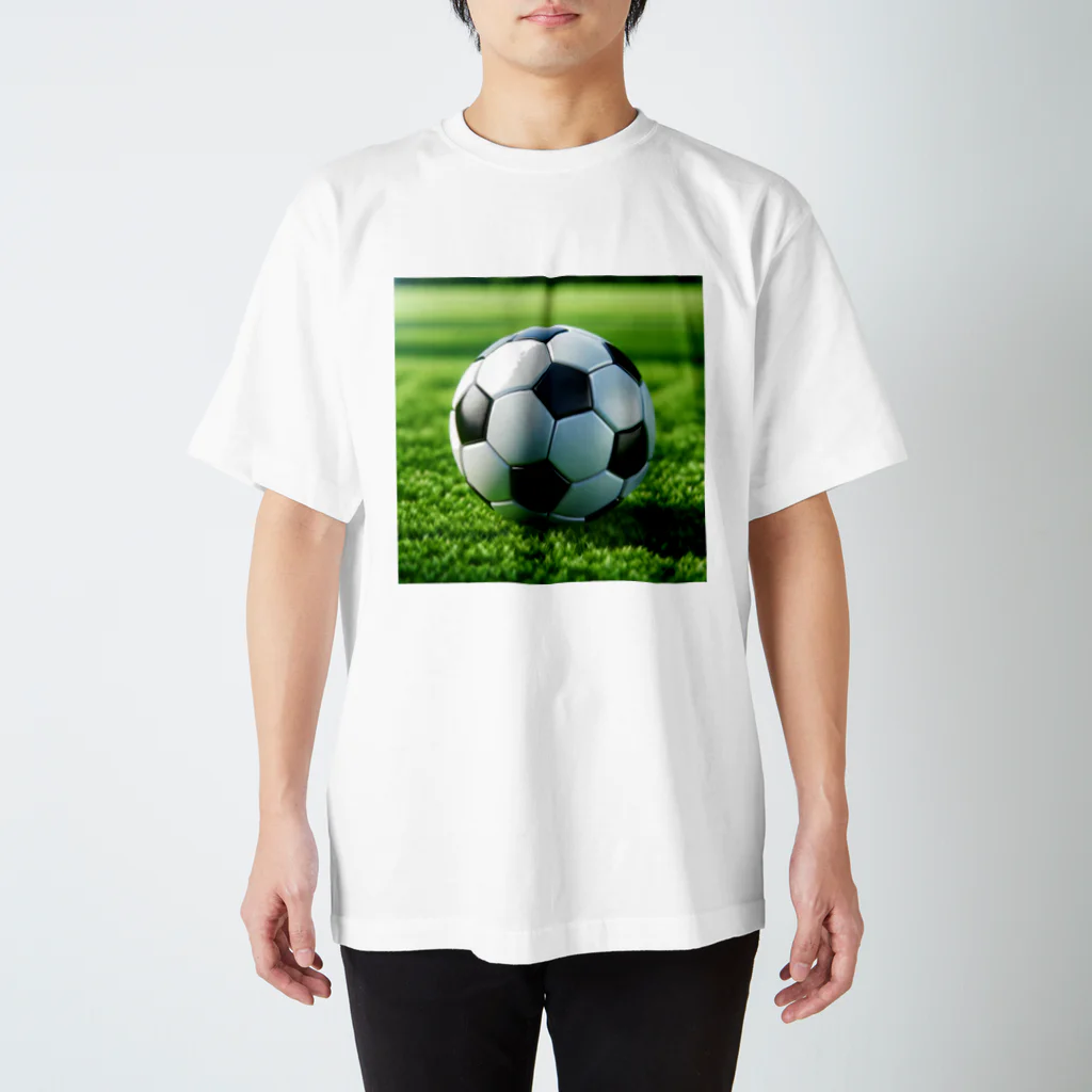 jmjmjmのサッカー好きな家族や友達にプレゼントしよう！ スタンダードTシャツ