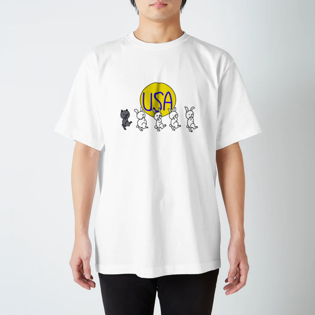 鉄腕キャラクター部のウサ！ Regular Fit T-Shirt