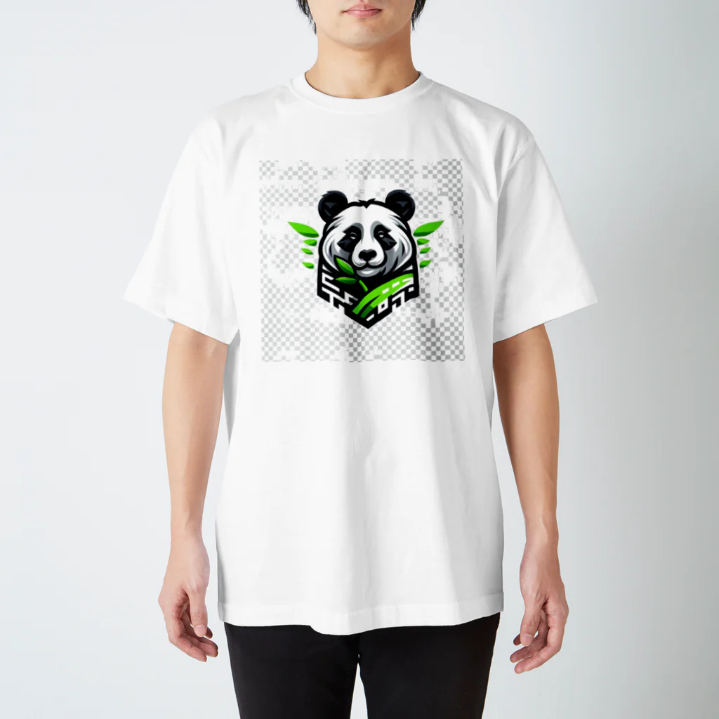 Design Harborのcool panda スタンダードTシャツ