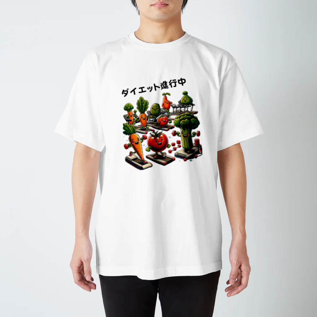 yumekauのベジフィット・リボリューション Regular Fit T-Shirt