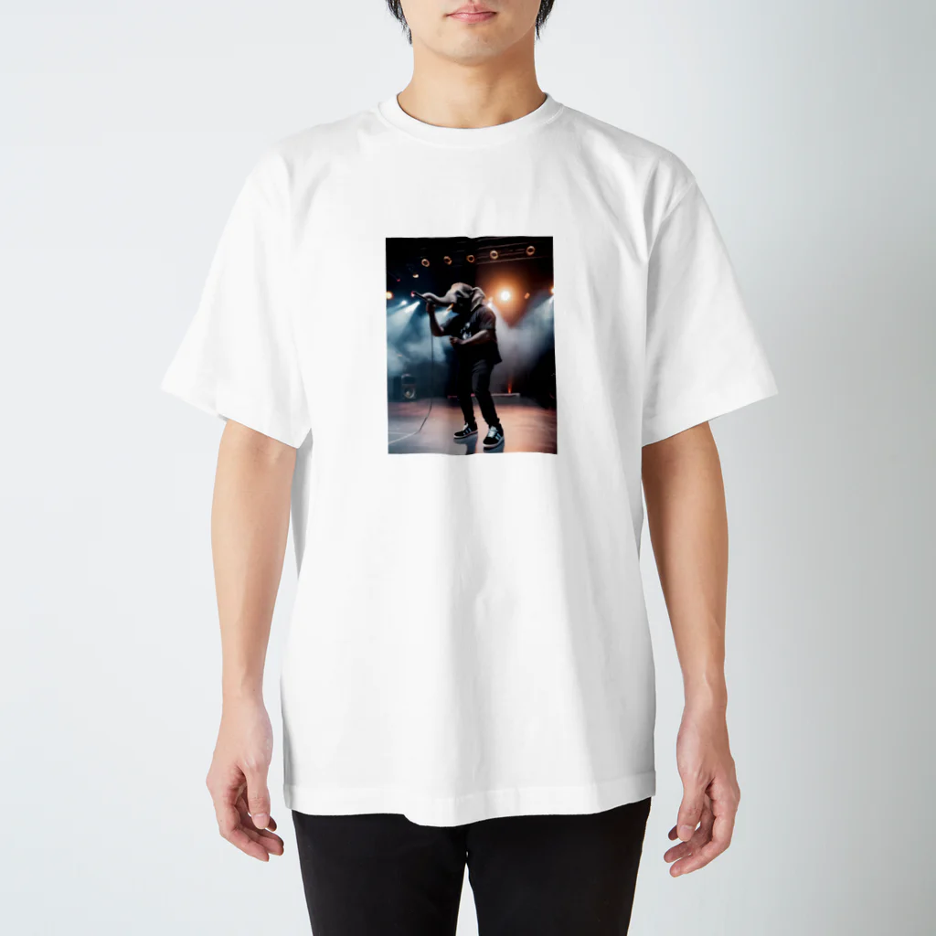 ZZRR12の熱唱するゾウ Regular Fit T-Shirt