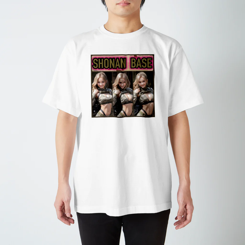 SHONAN-BASEのSHONAN BASE ミリタリーガール２３ スタンダードTシャツ