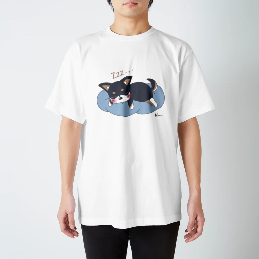 HAKOUSA -ハコウサ-のねむねむわんこっ🐕 スタンダードTシャツ