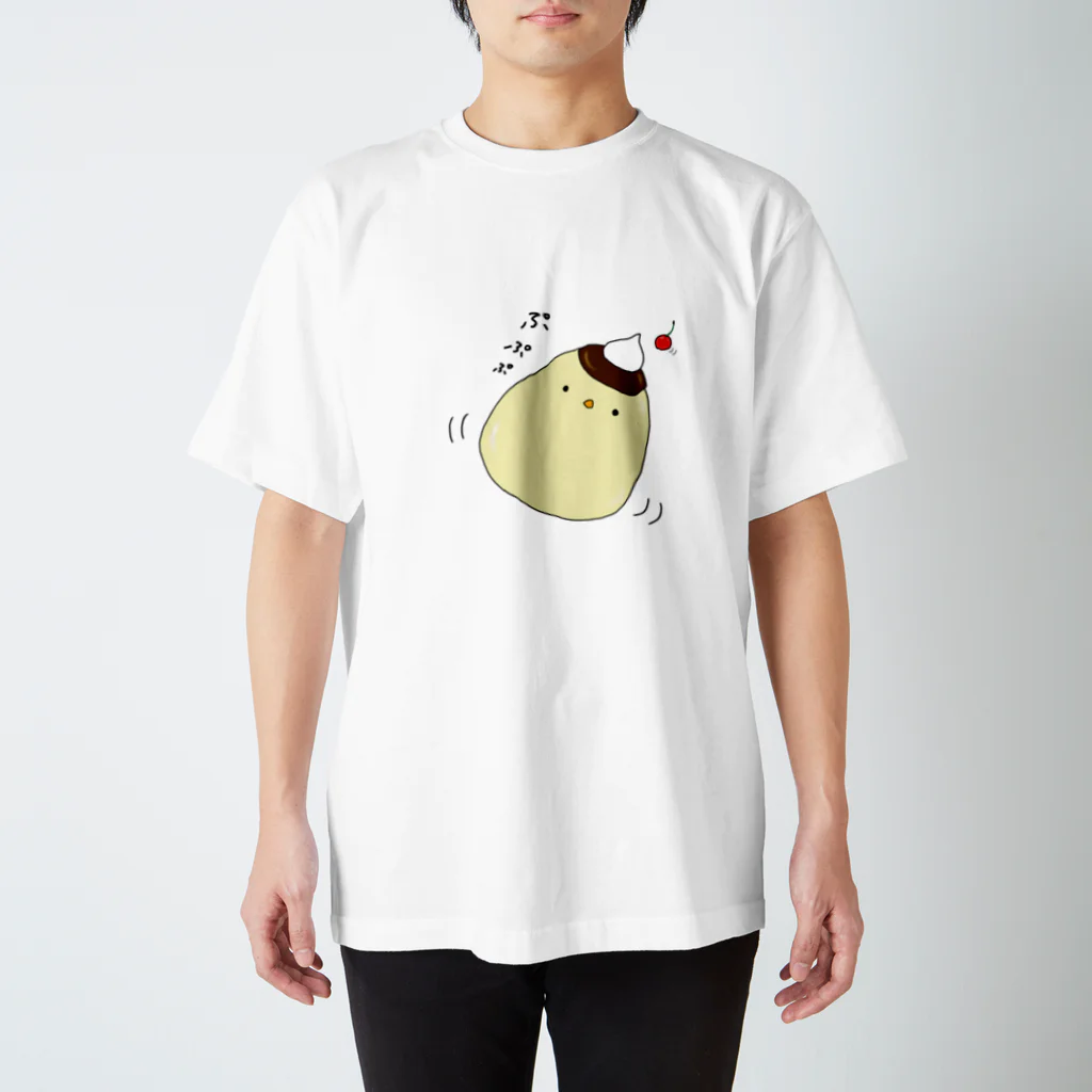 pudding_pipipiのぷぷひよこ スタンダードTシャツ