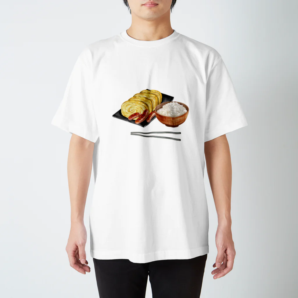 fooddesign-comの夜食といえば Regular Fit T-Shirt