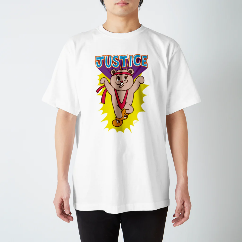 しじょるのJUSTICE Regular Fit T-Shirt