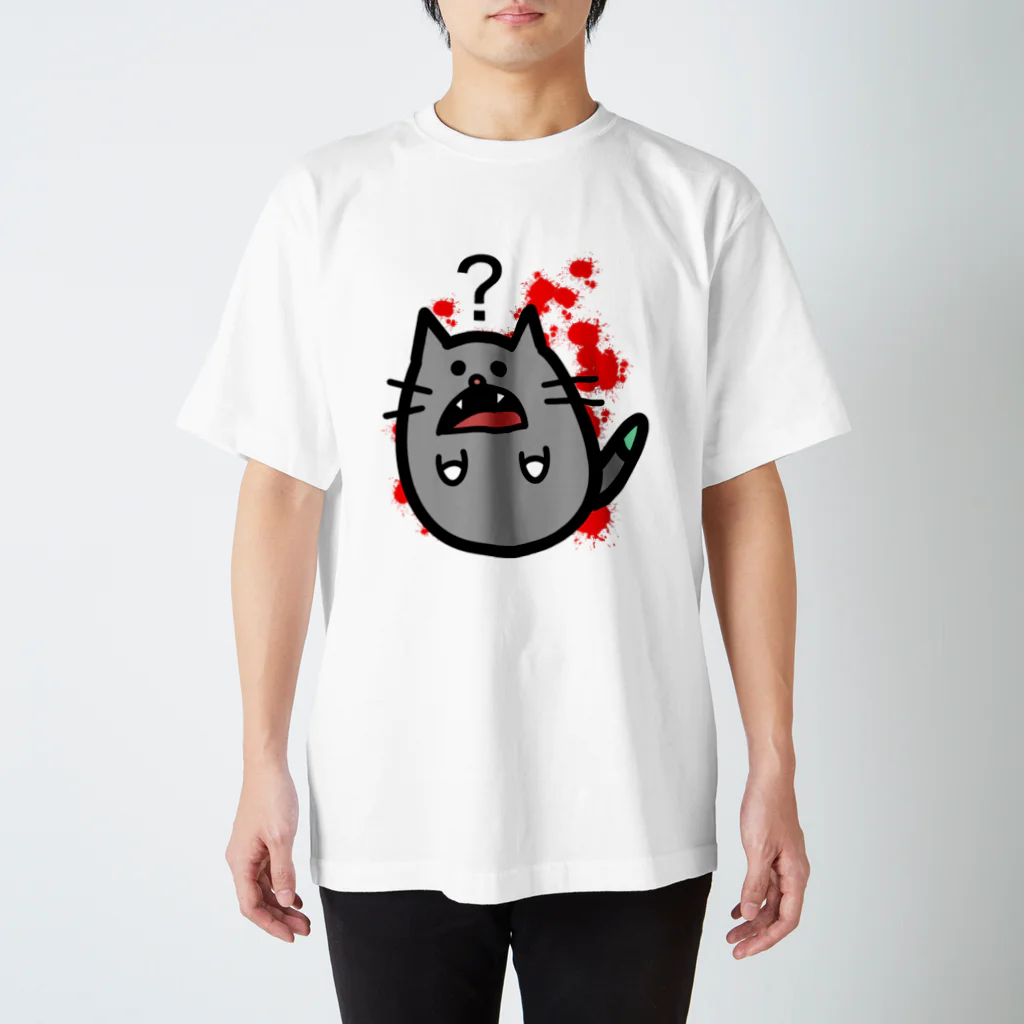 talkのキバ猫 スタンダードTシャツ