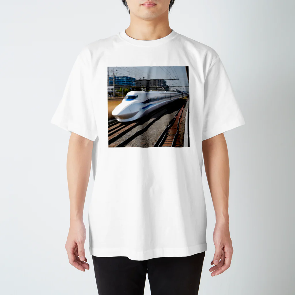 saitou1x4のN700系新幹線Δ スタンダードTシャツ