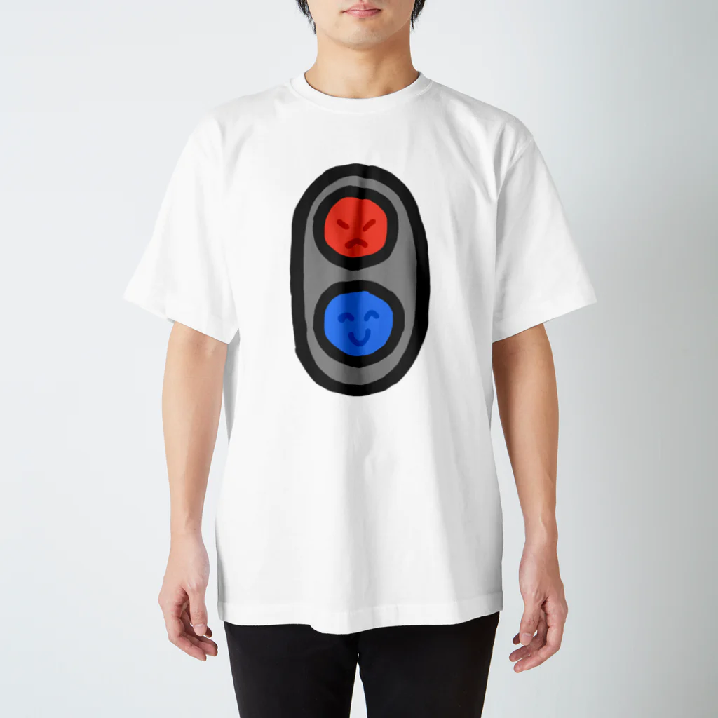しりとりの信号 Regular Fit T-Shirt