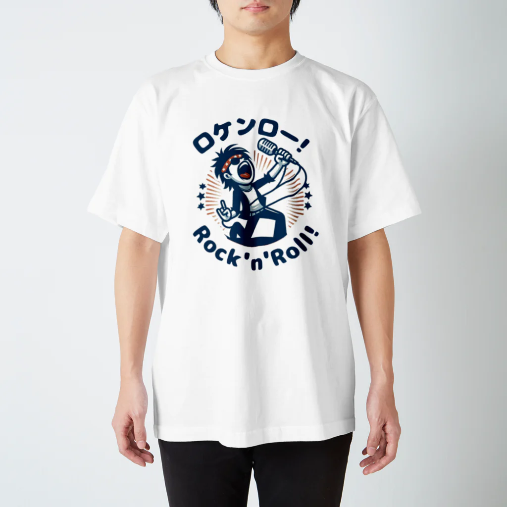 ロック堂のロケンロー スタンダードTシャツ