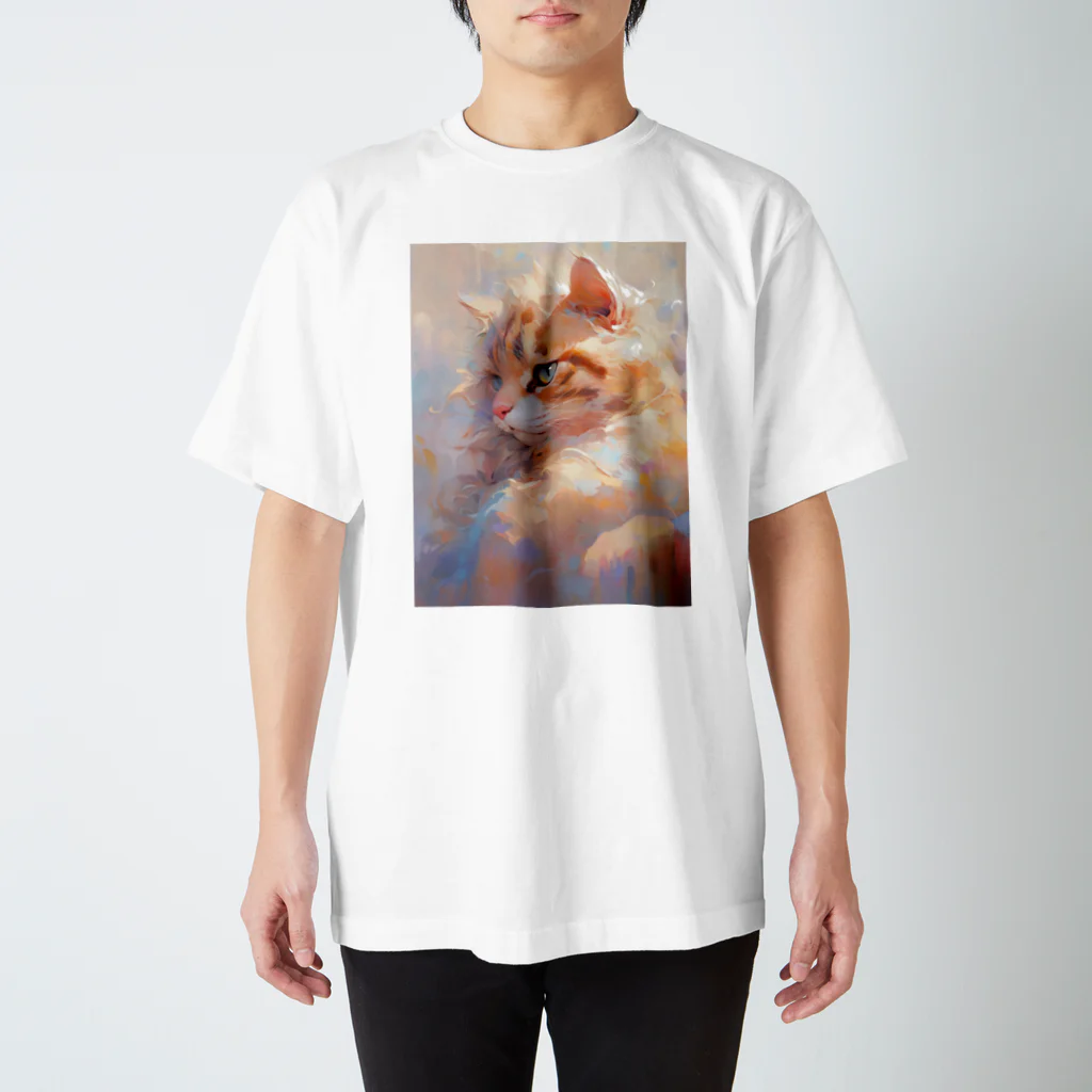 ミントキャッスルのにゃんこ Regular Fit T-Shirt