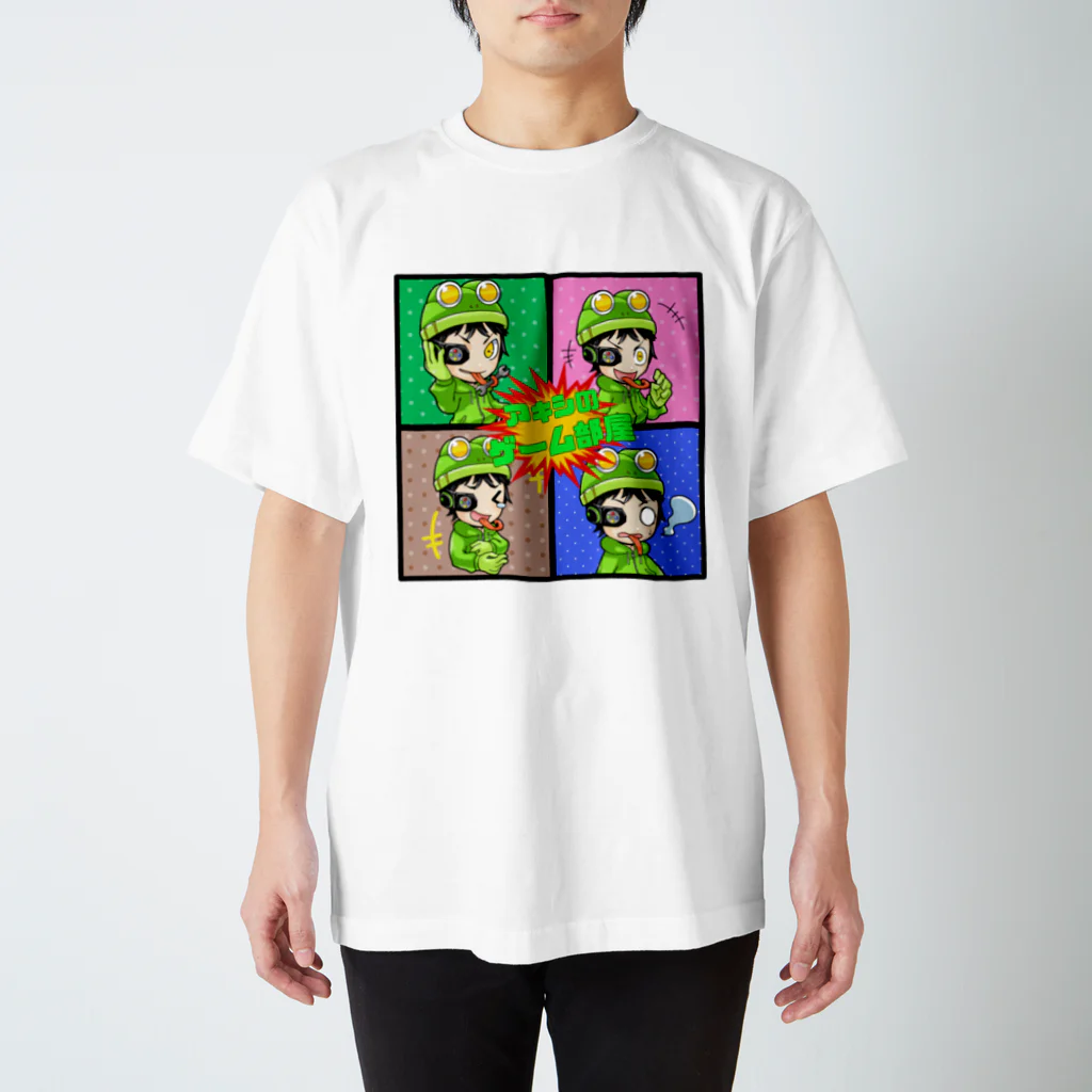 アキシのゲーム部屋 公式ショップのAKISI's game room　Tシャツ Regular Fit T-Shirt