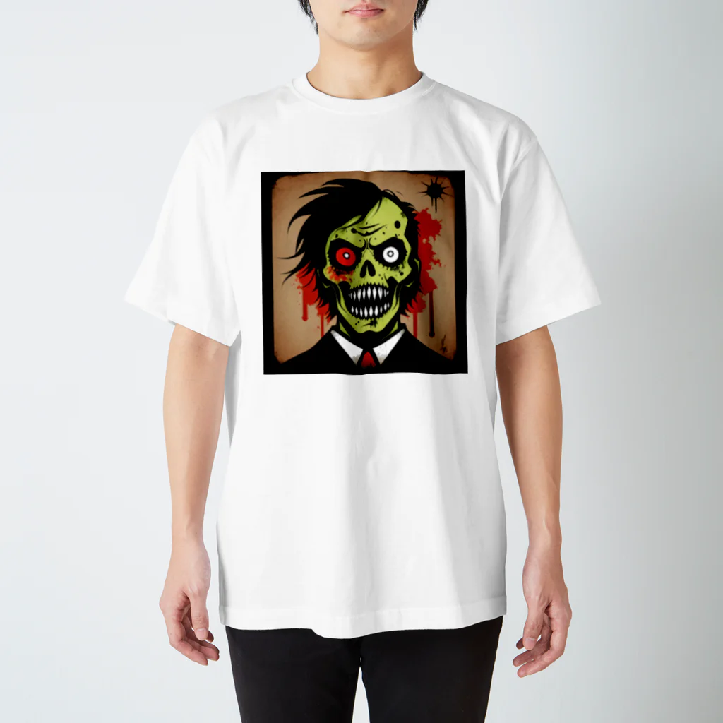 saitou1x4のホラー　ゾンビ７ Regular Fit T-Shirt