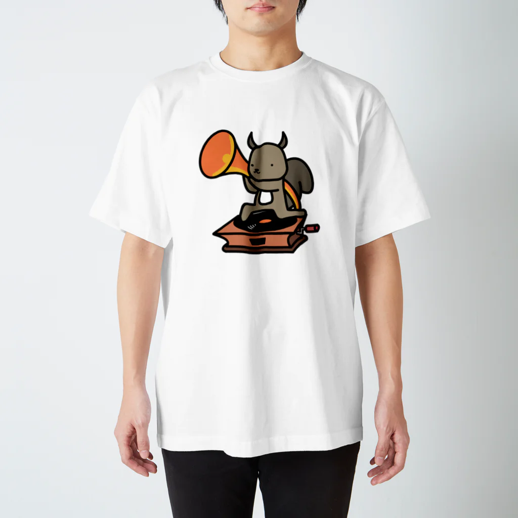 tsk85923のレコードバズーカ スタンダードTシャツ