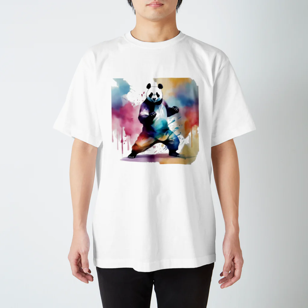 Oimo_shanの強そうなパンダさん Regular Fit T-Shirt