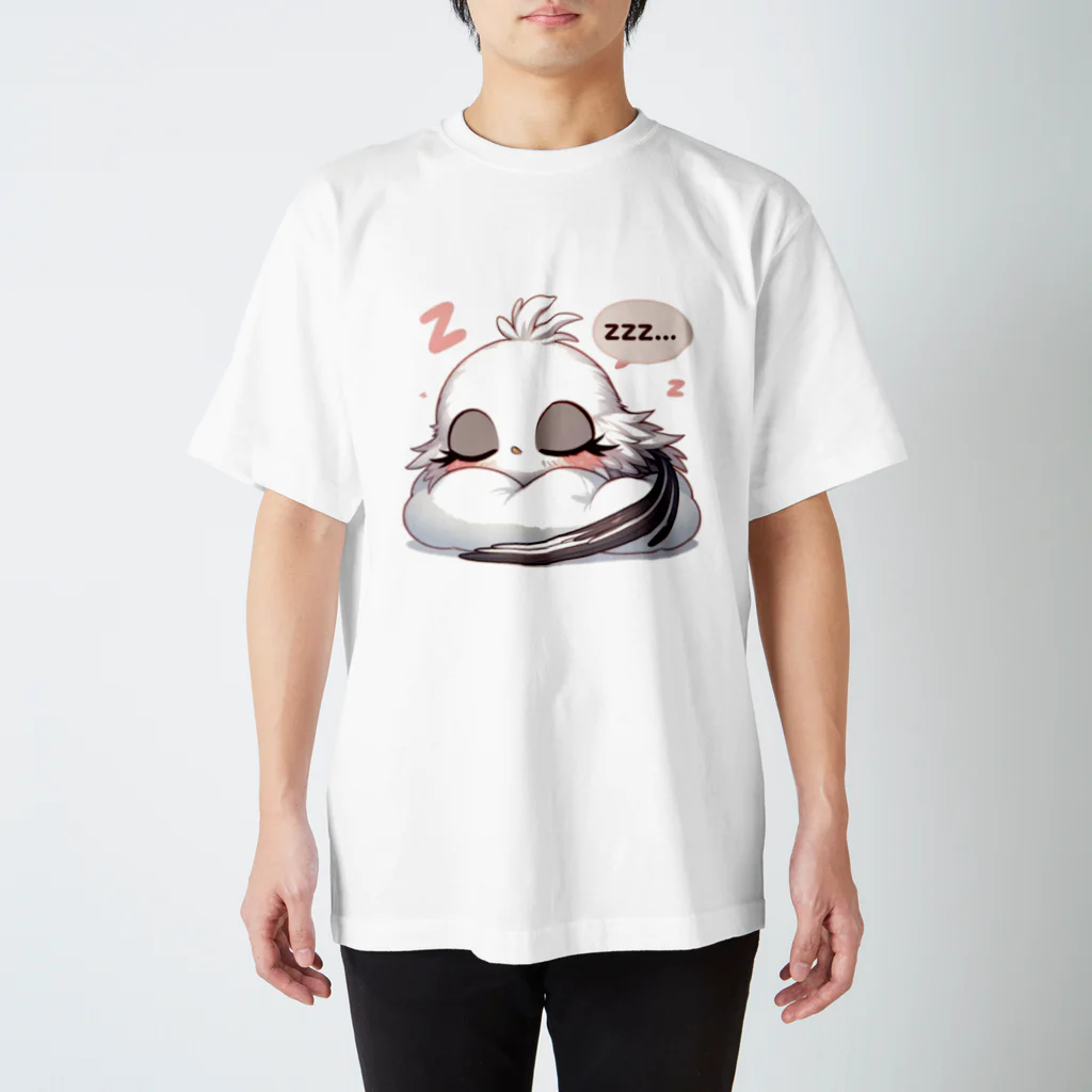 mimikkyu322のLong-tailed Tit 7 スタンダードTシャツ