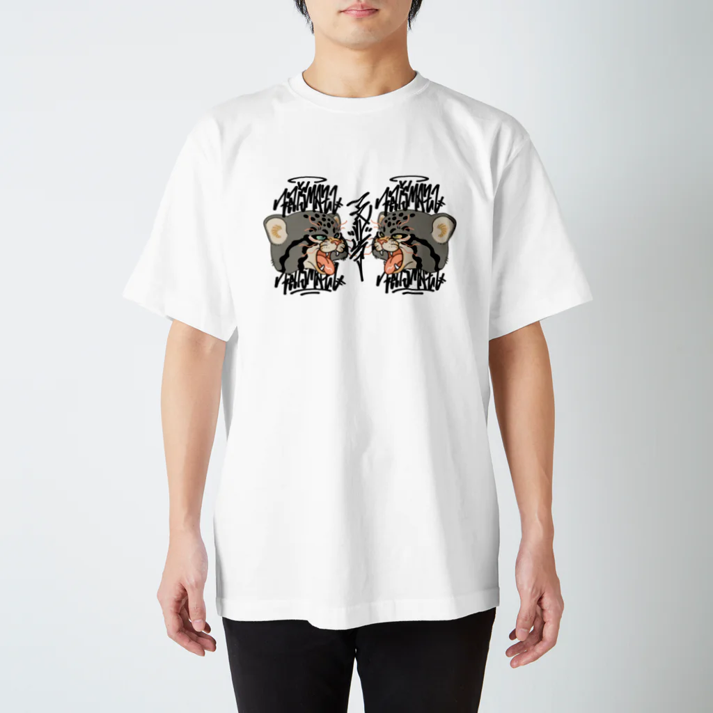 Flying boneのmanuru スタンダードTシャツ