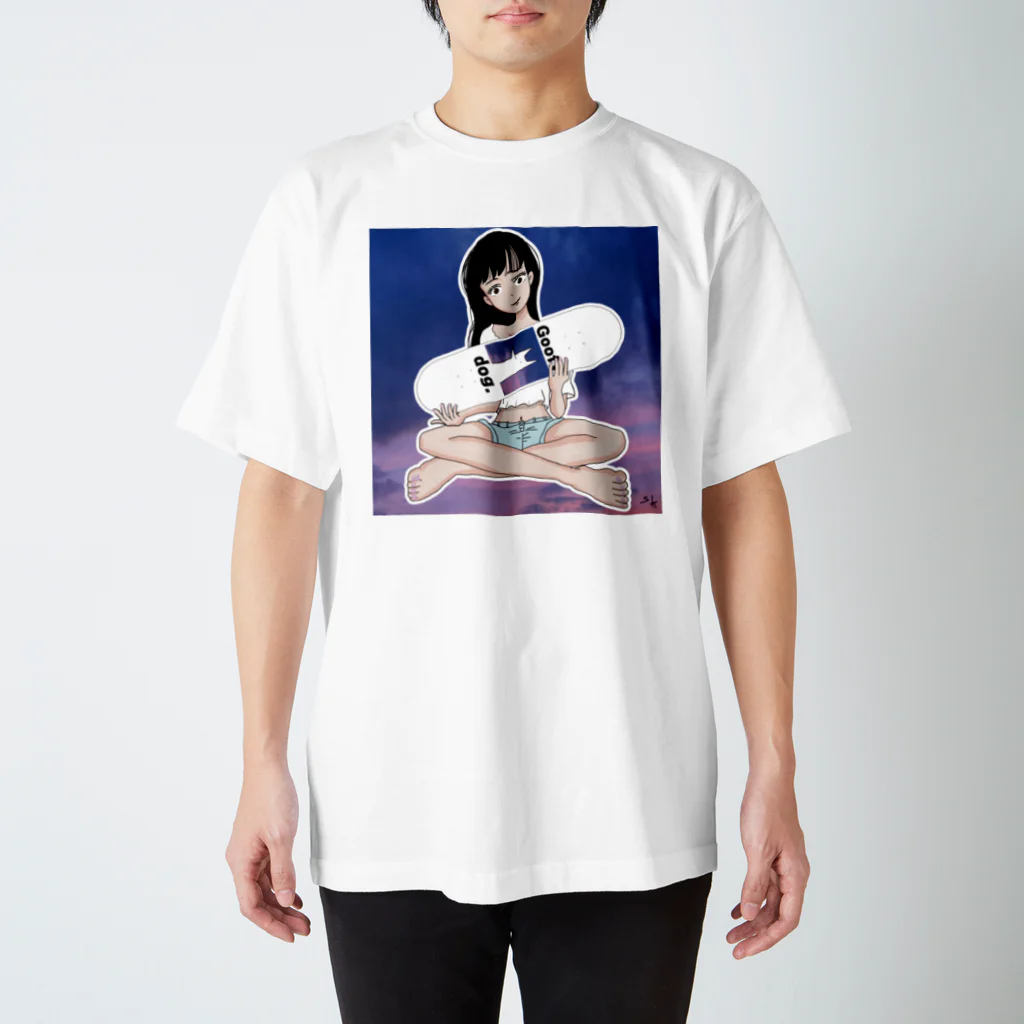 sii_kyohenのskategirl. スタンダードTシャツ