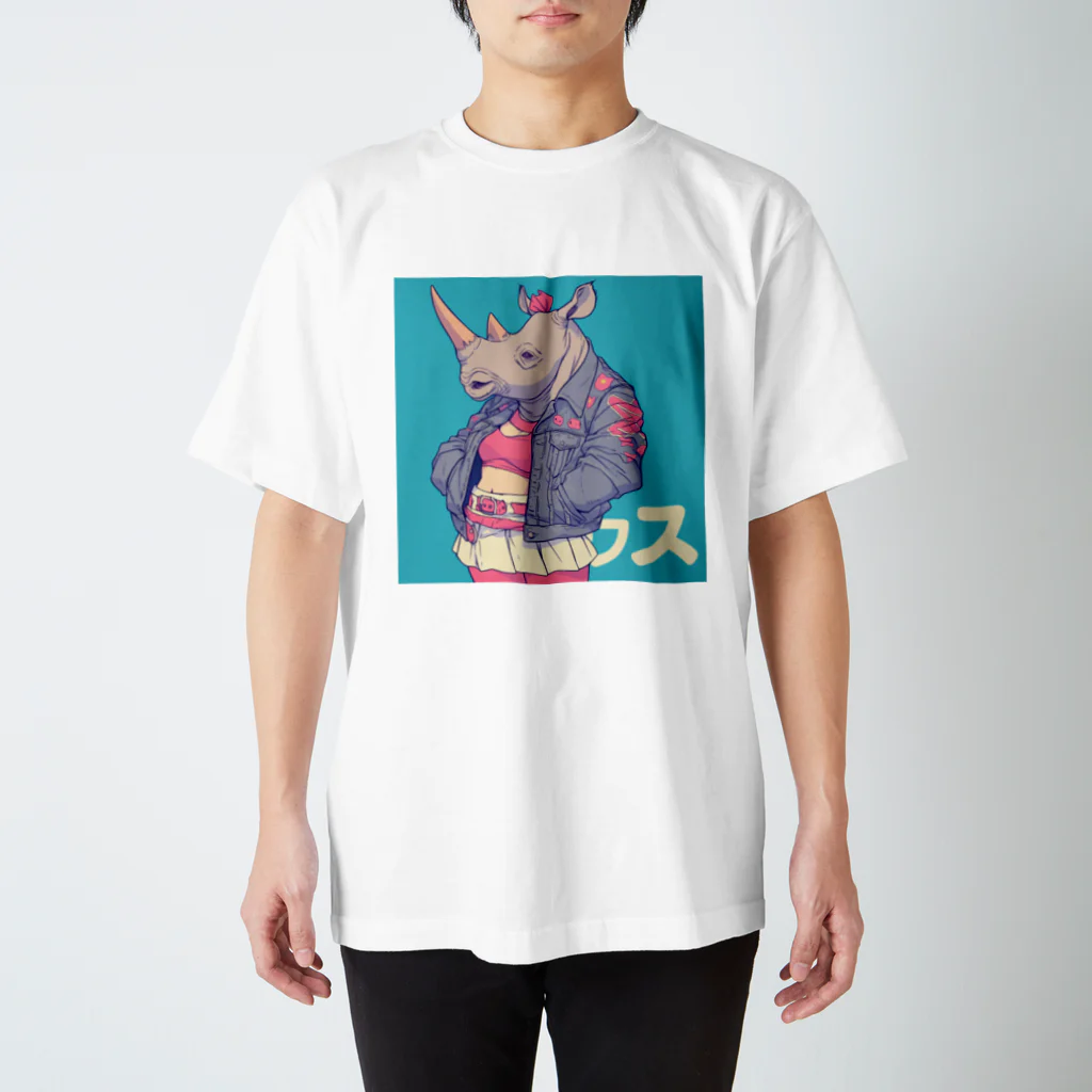 PIXELSのサイ子 スタンダードTシャツ