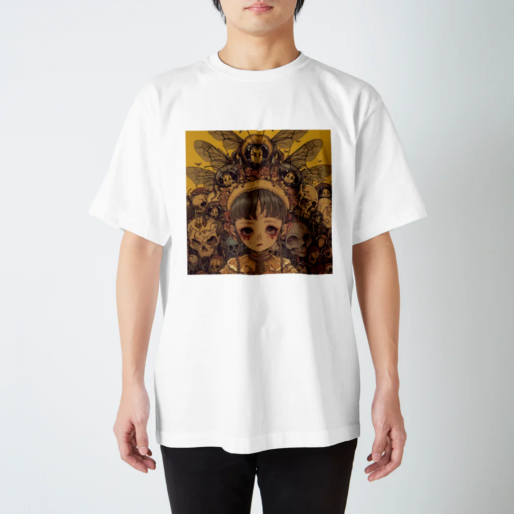 PIXELSのDEAD BEE QUEEN スタンダードTシャツ