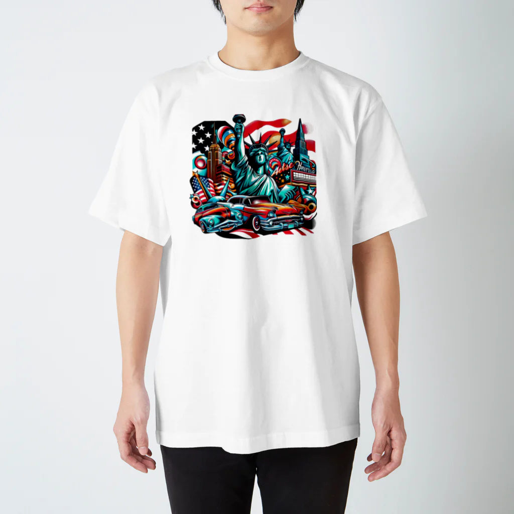 tsukino-utenaのThe アメリカン・ドリーム スタンダードTシャツ