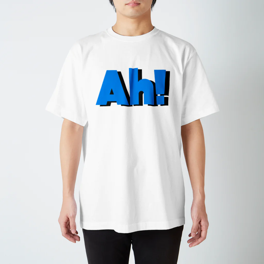 Ah!のAh! LOGO T-SHIRT1  Regular Fit T-Shirt