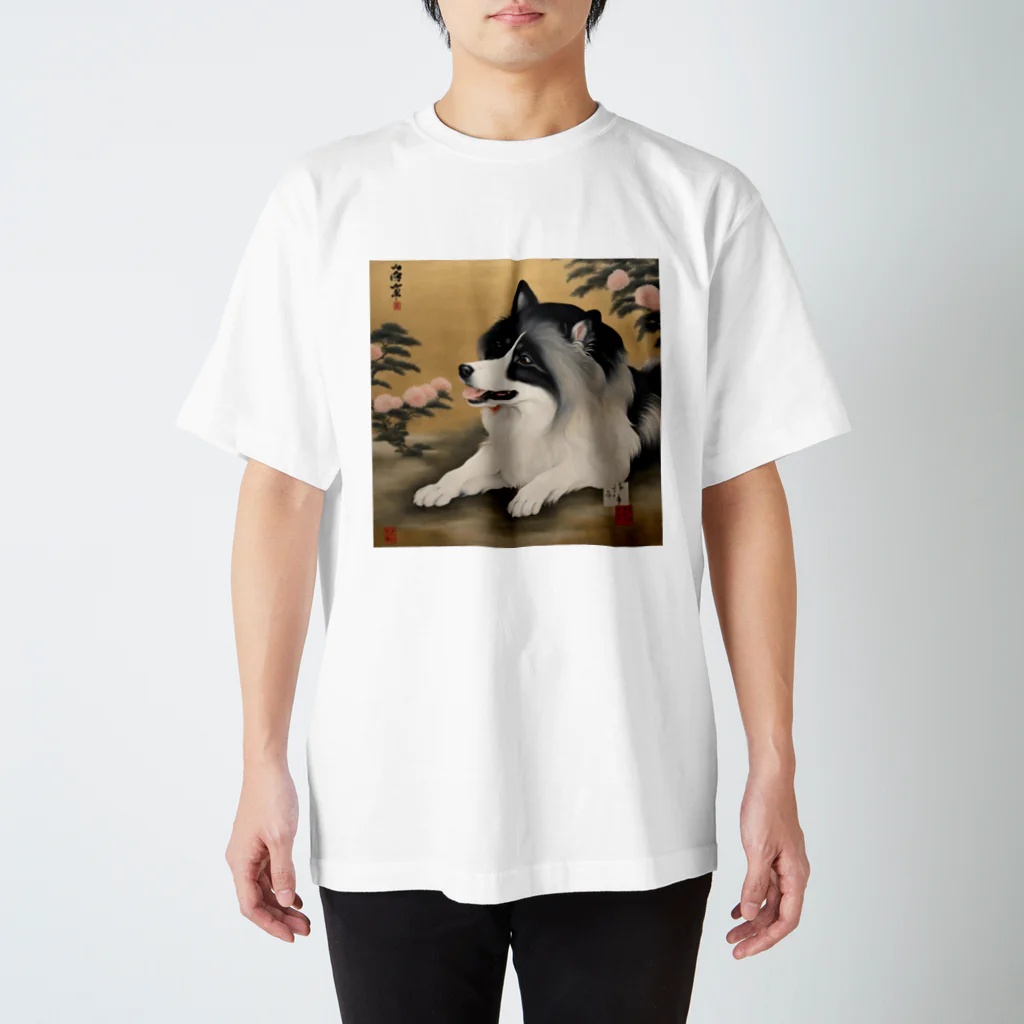 Le Cielの犬屏風 Regular Fit T-Shirt