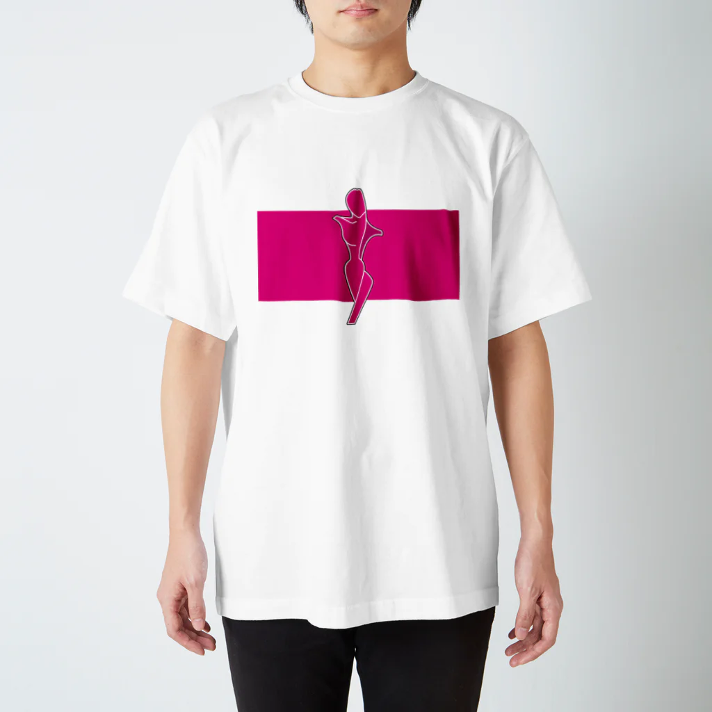 EASELの前面 or 背面 Regular Fit T-Shirt