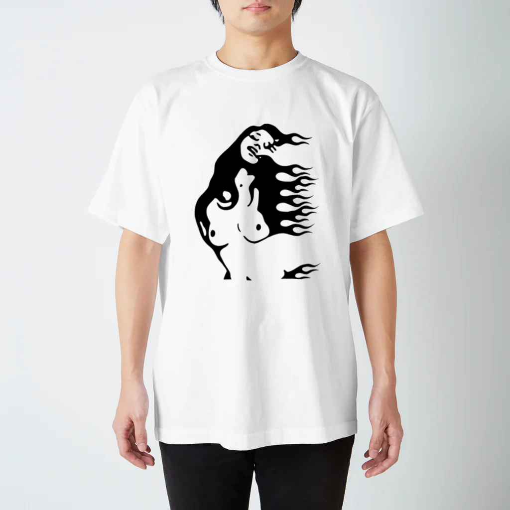 five_timesの美しく燃える Regular Fit T-Shirt