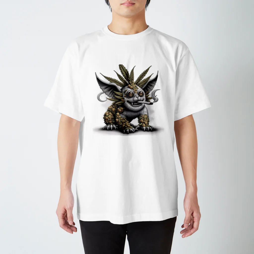 sunofamino420のganja devil's messenger スタンダードTシャツ