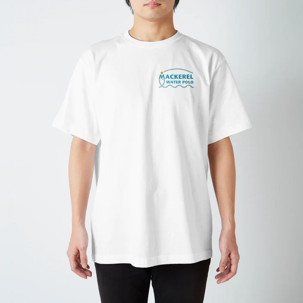 MACKEREL WATER POLOのMACKEREL（メインロゴカラー）片面プリント Regular Fit T-Shirt
