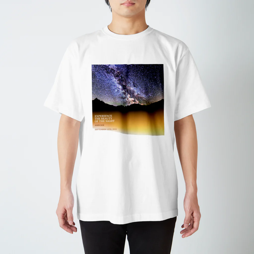 Relax_Music_GoodsのNightview Tシャツ スタンダードTシャツ