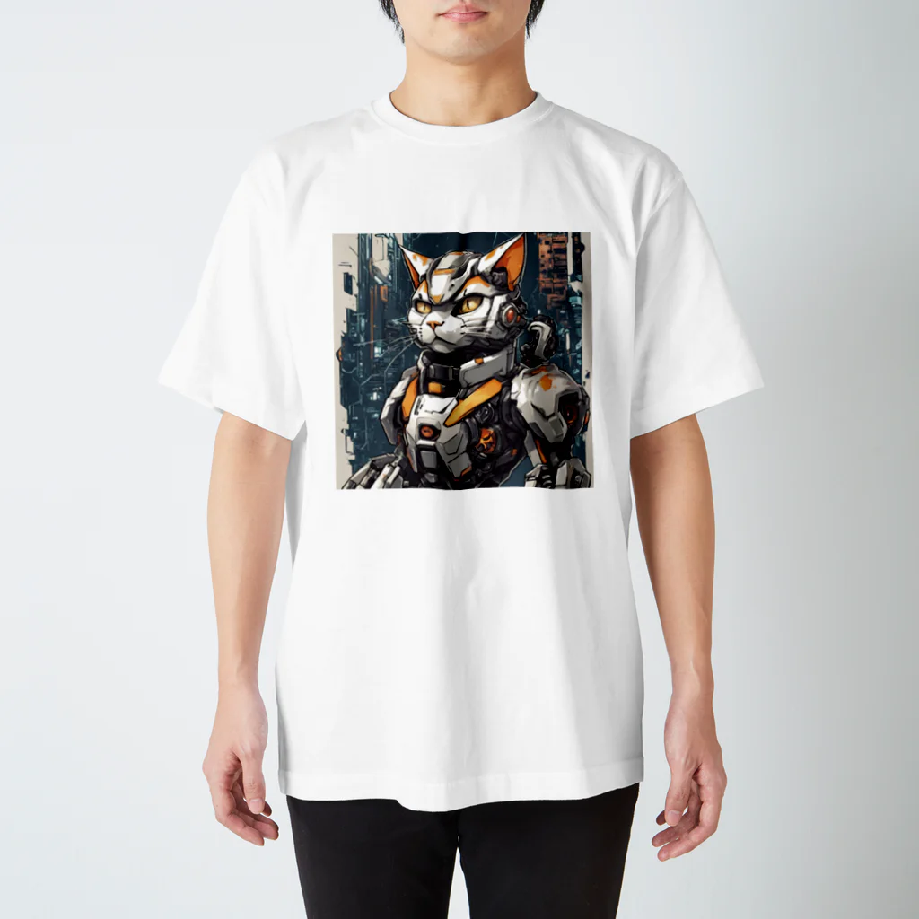 STRANGE-CATのSTRANGE-CAT メカ猫２ スタンダードTシャツ