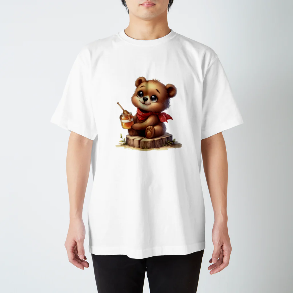 癒し系グッズのくまちゃん スタンダードTシャツ