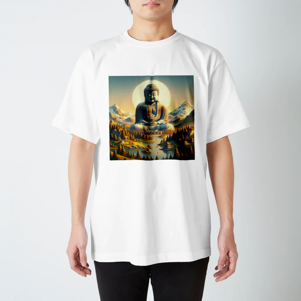 Irregular is beautifulのMajestic Serenity: Dawn of Enlightenment Regular Fit T-Shirt