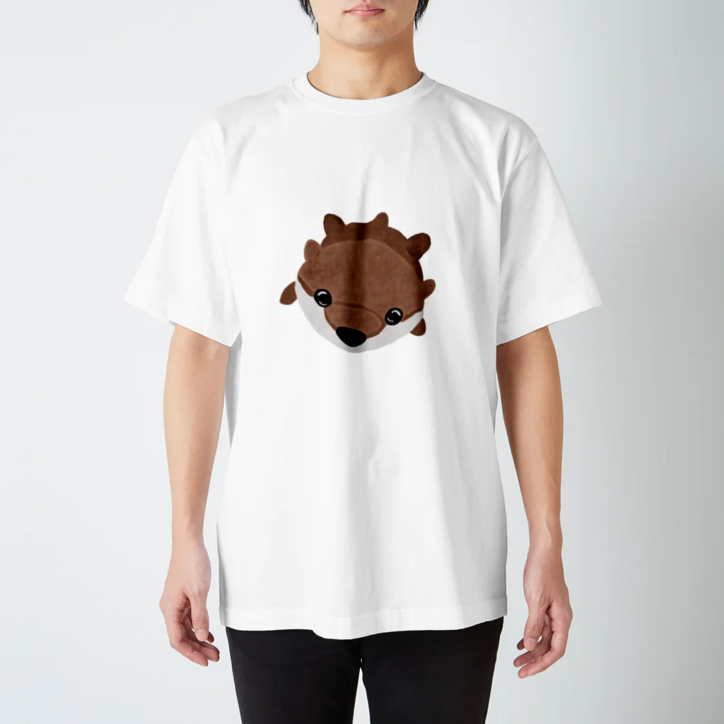 sara nerdのカワウソ Regular Fit T-Shirt