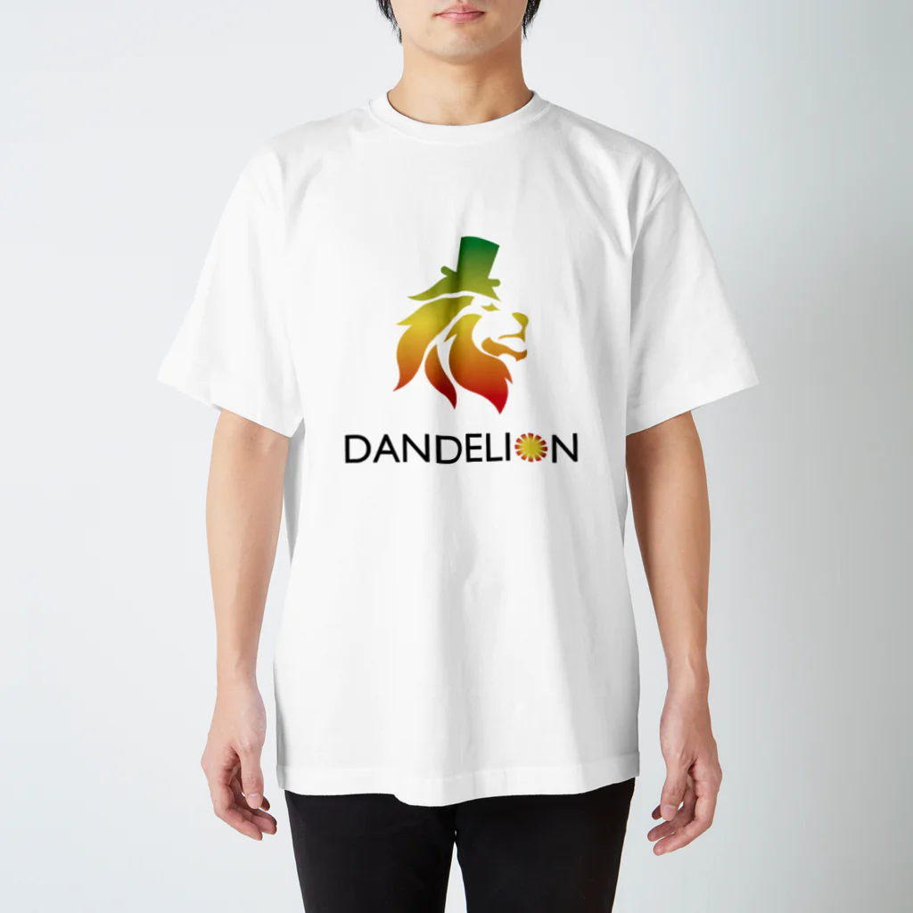 _DANDELION_のダンディーなライオン Regular Fit T-Shirt