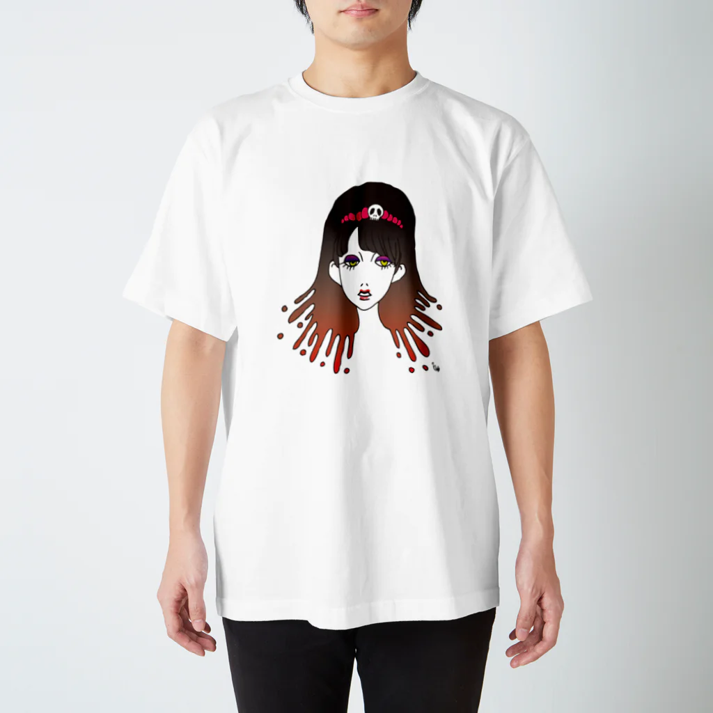 矢口日花の不眠少女B スタンダードTシャツ