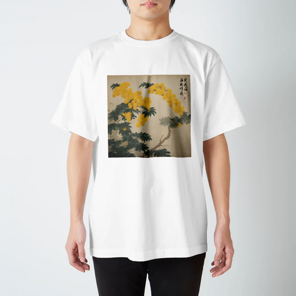 Le Cielのミモザ（日本画） スタンダードTシャツ