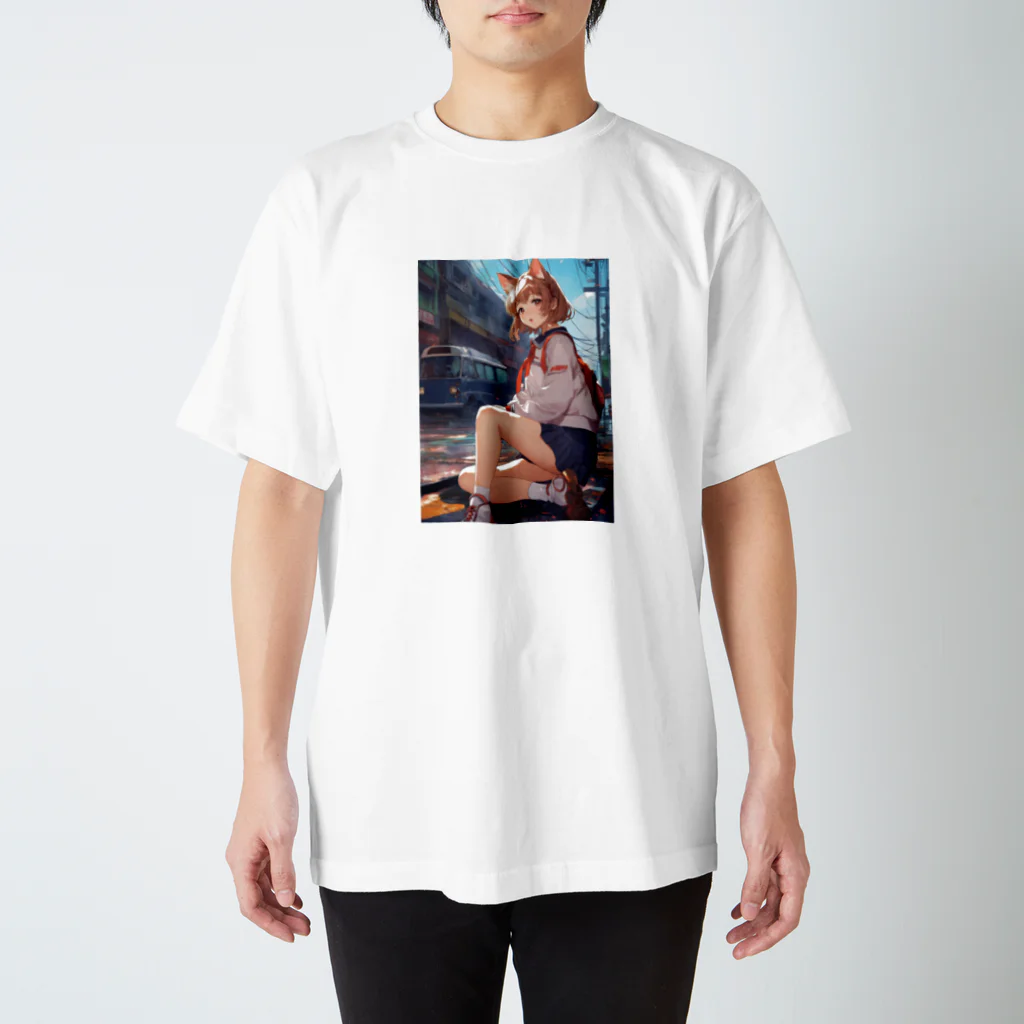 kam-kam0713の二次元の女の子 スタンダードTシャツ