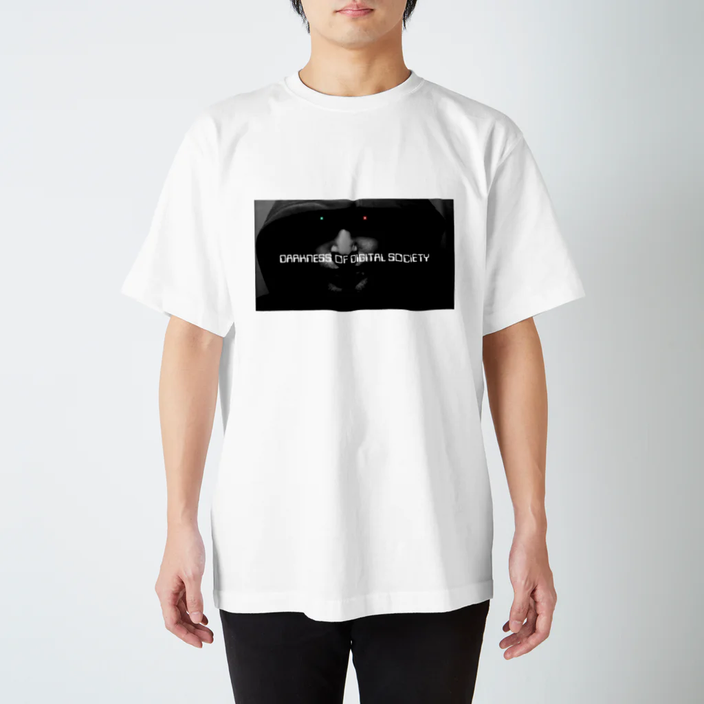 designerk　ＧＰのアートシャツ　「デジタル闇」 スタンダードTシャツ