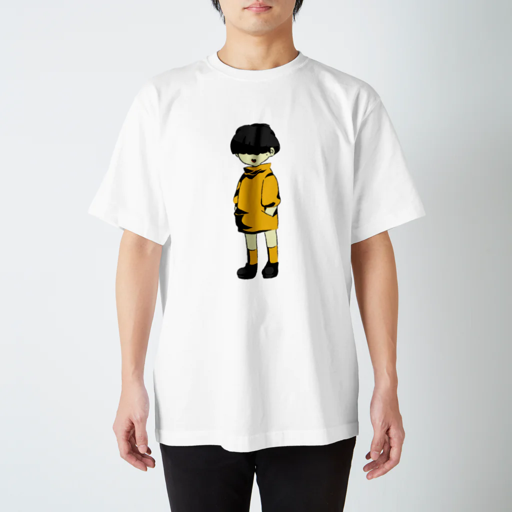 りりり。のおかっぱちゃん スタンダードTシャツ