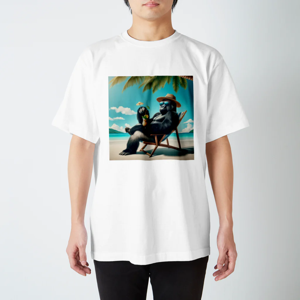 07AS14のゴリバカ Regular Fit T-Shirt