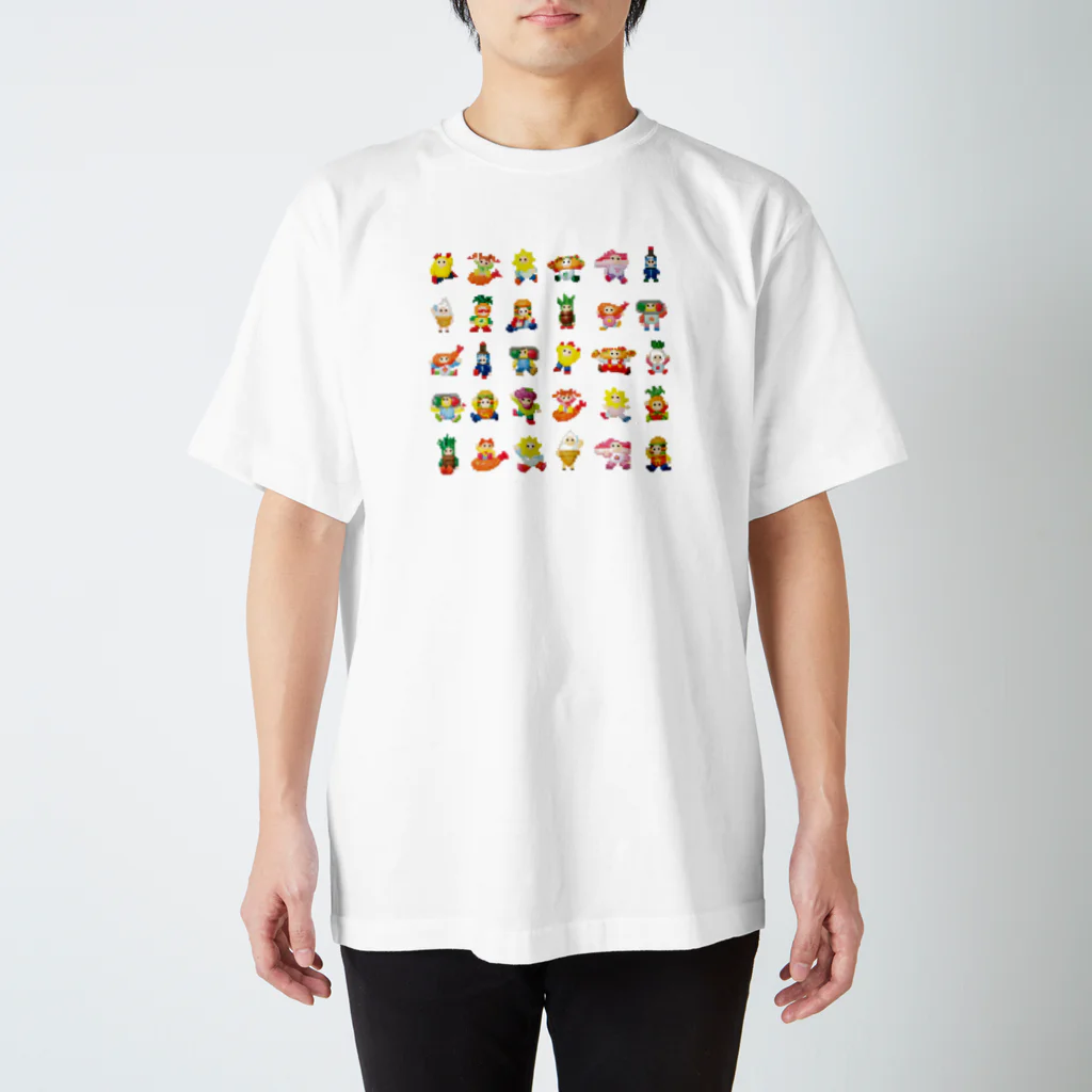 BIG屋SUNの☀️🍦🍤🍔（ドットタイプ） スタンダードTシャツ