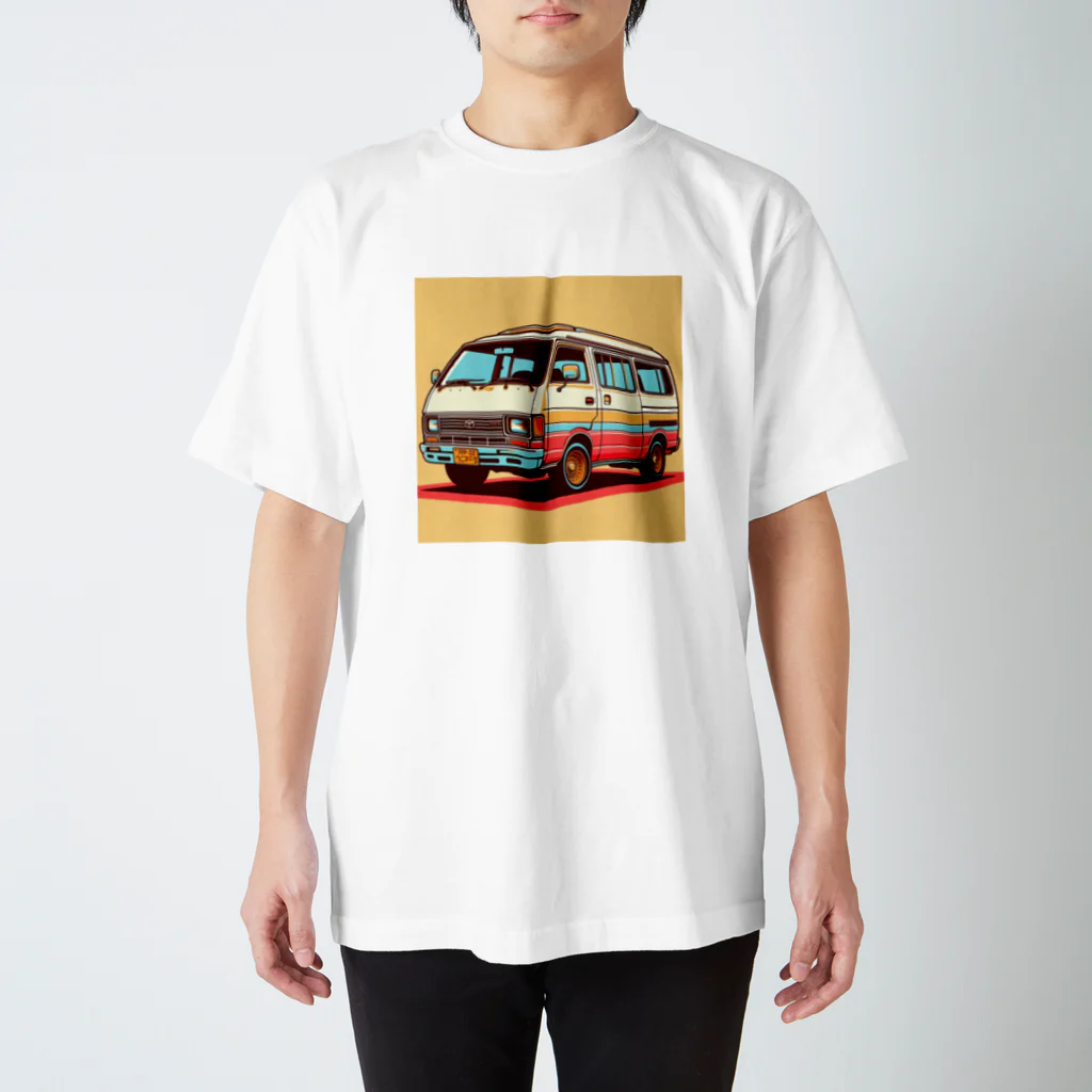 80s_popの80s CityPop No.25 Regular Fit T-Shirt