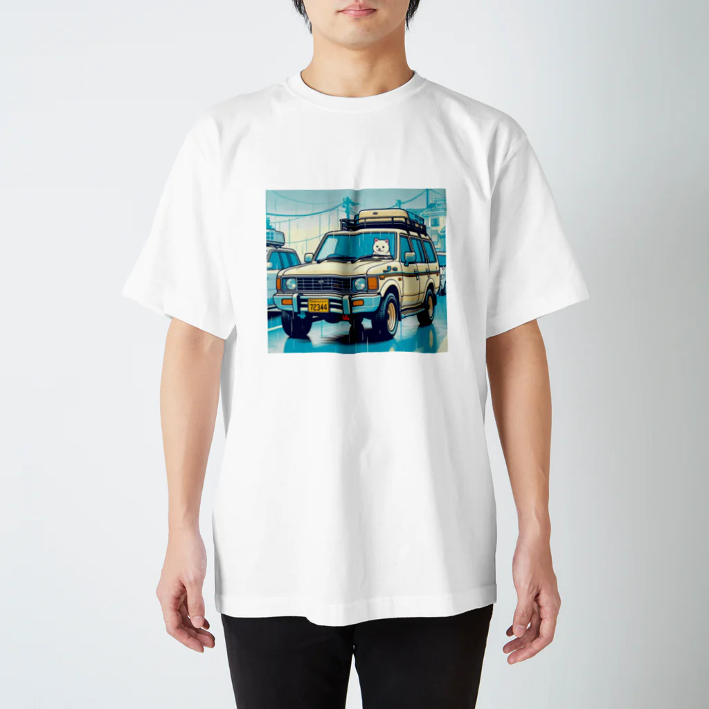 80s_popの80s CityPop No.28 Regular Fit T-Shirt