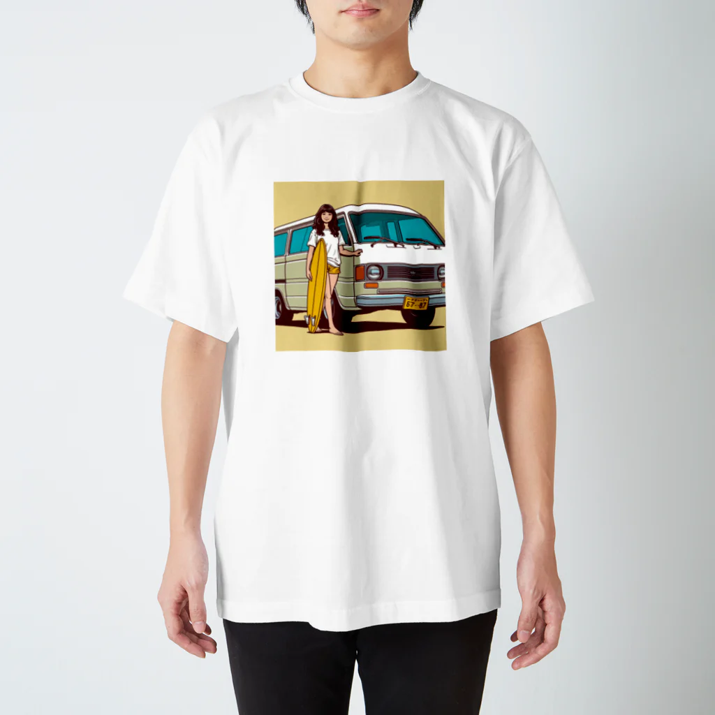 80s_popの80s CityPop No.32 Regular Fit T-Shirt
