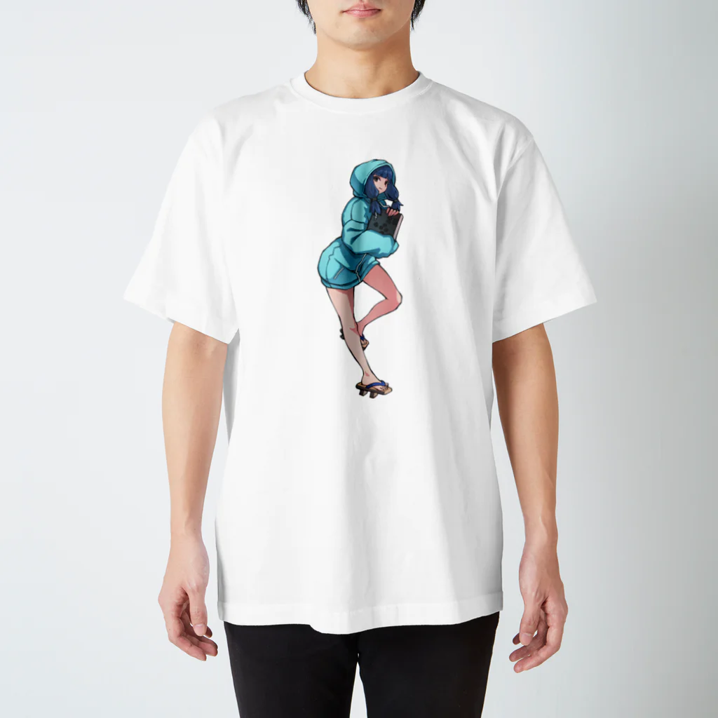 ぎん店のMZシスターズ　三女ちゃん スタンダードTシャツ