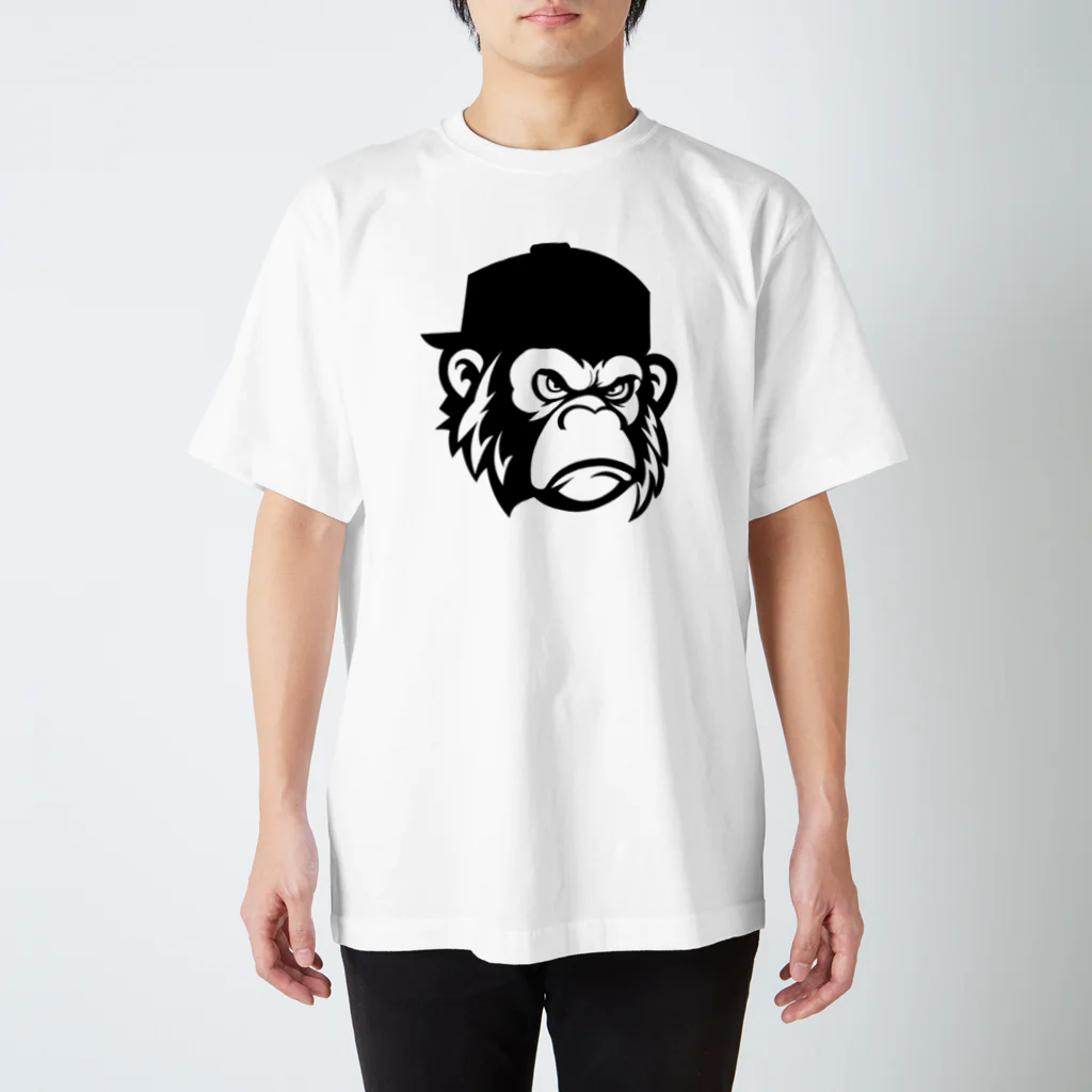 Omiya_ JAP_038のRCW_Gorilla_b スタンダードTシャツ